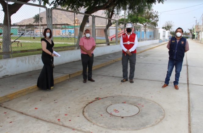 ARCC inaugura nuevo sistema de saneamiento e inicia la reconstrucción de una institución educativa en Chicama