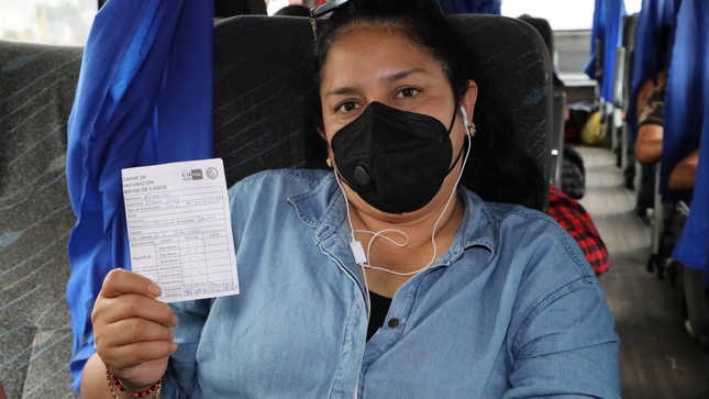 Uso de mascarilla continúa siendo obligatorio en viajes interprovinciales