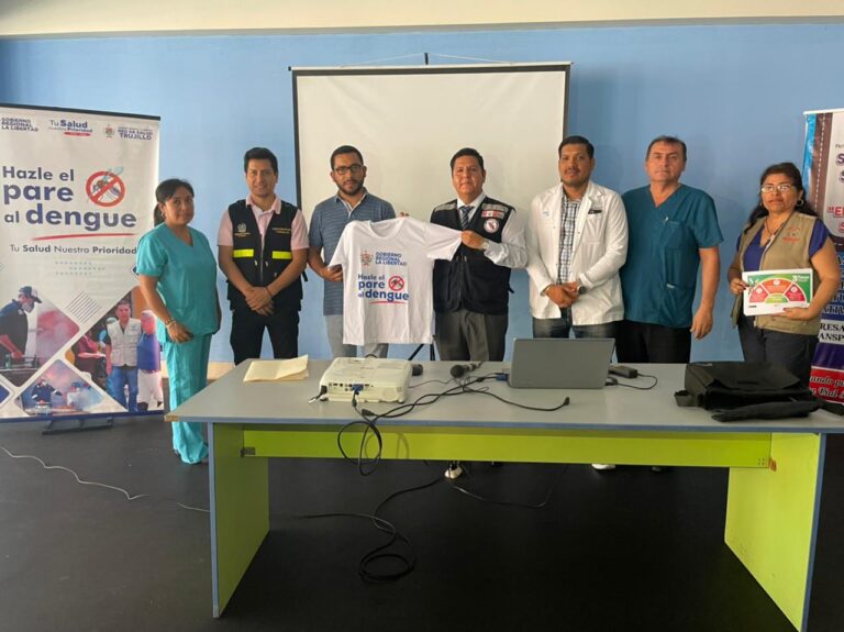 Red de Salud de Trujillo y Gerencia de Transportes capacitacita a 18 mil transportistas para prevenir el dengue